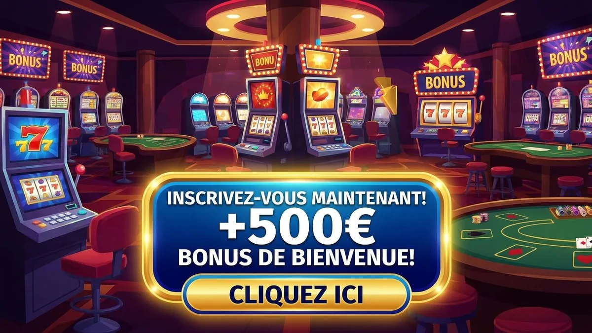 Inscription avec bonus
